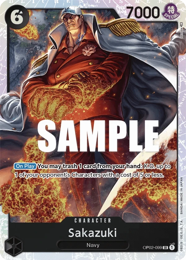 Sakazuki OP02-099