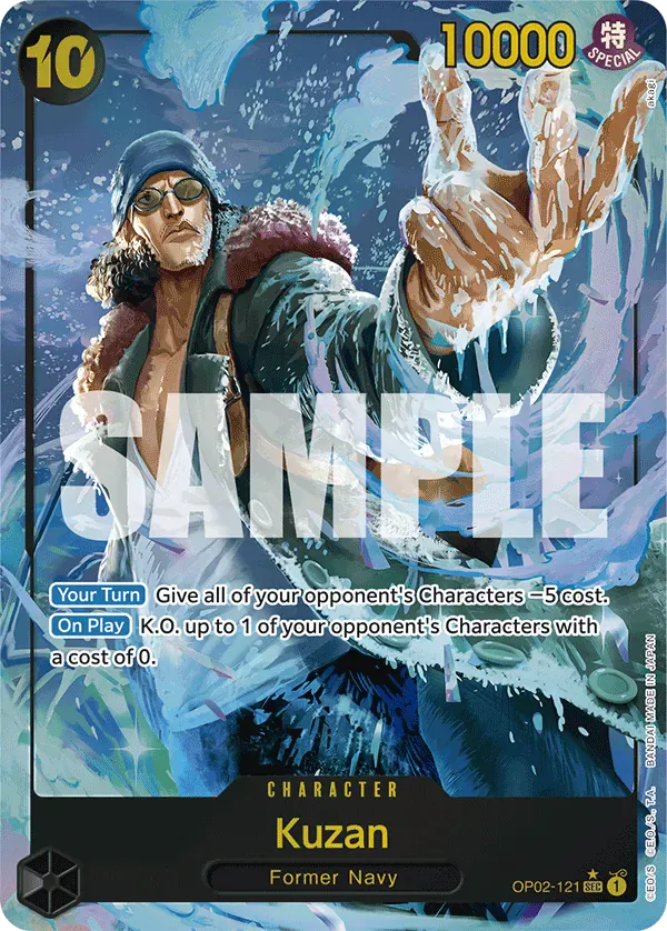 Kuzan (OP02-121) (Alternate Art)