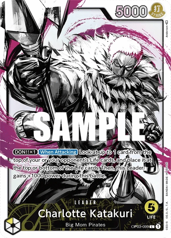 Charlotte Katakuri (099) (Alternate Art) OP03-099
