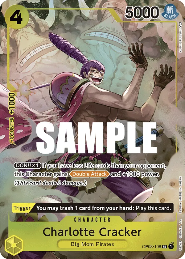Charlotte Cracker (Alternate Art) OP03-108