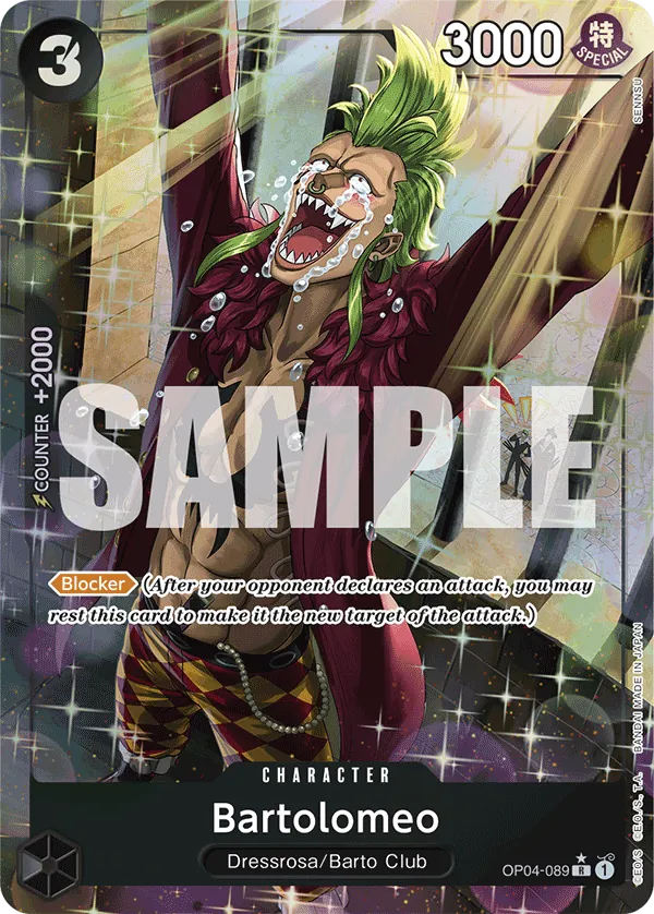 Bartolomeo (OP04-089) (Alternate Art)