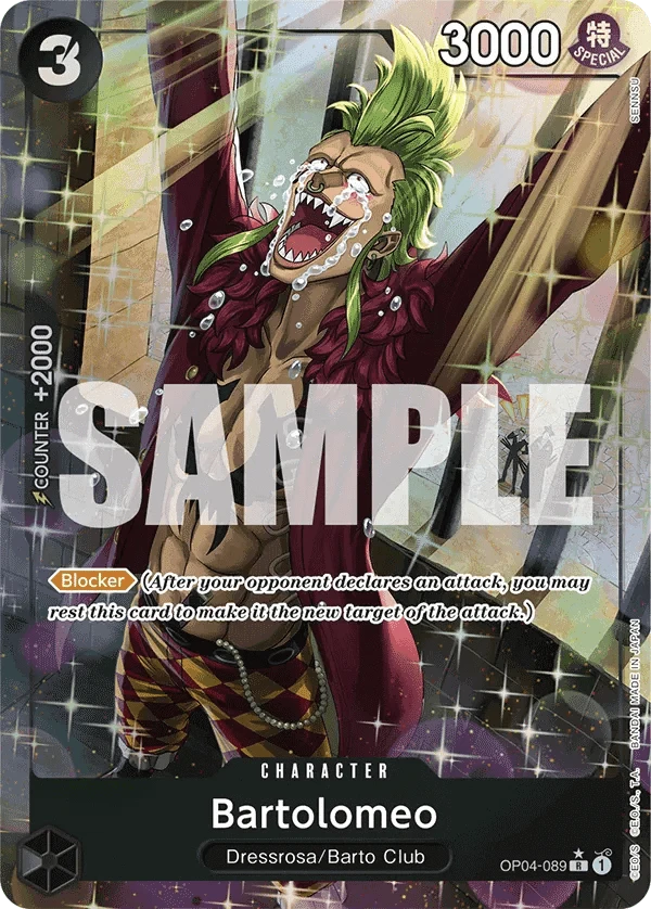 Bartolomeo (OP04-089) (Alternate Art)