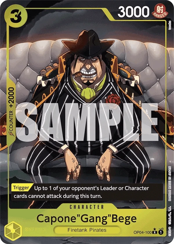 Capone"Gang"Bege (OP04-100) (Alternate Art)