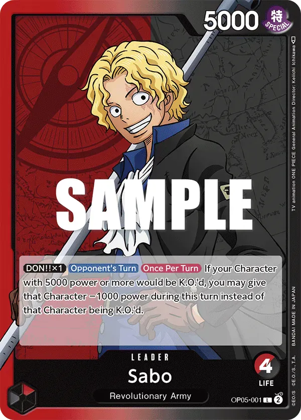 Sabo L OP05-001