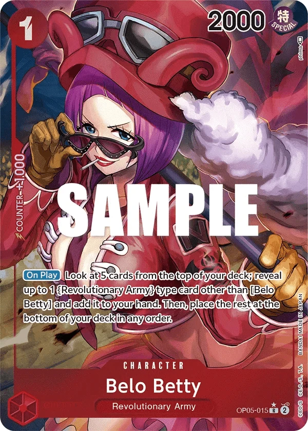 Belo Betty (Alternate Art) OP05-015