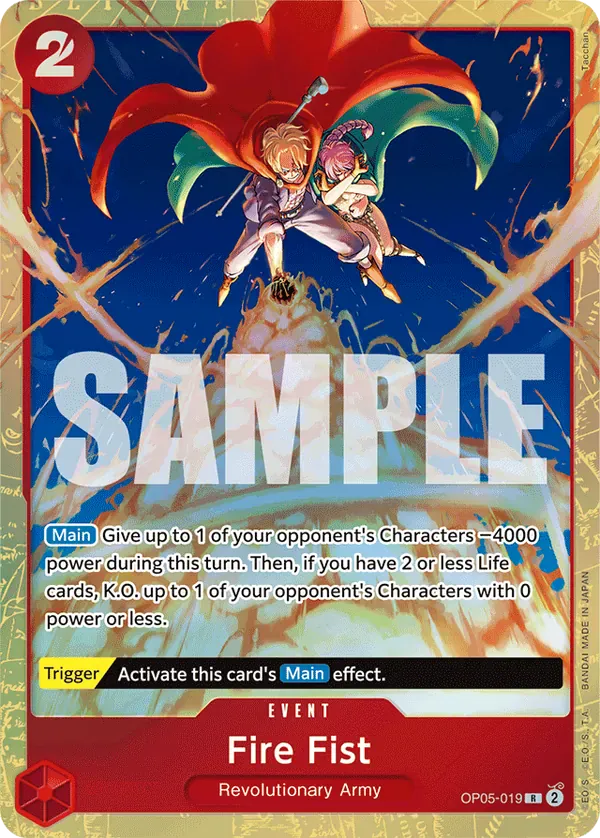 Fire Fist (Premium Card Collection -Best Selection Vol. 2-) OP05-019
