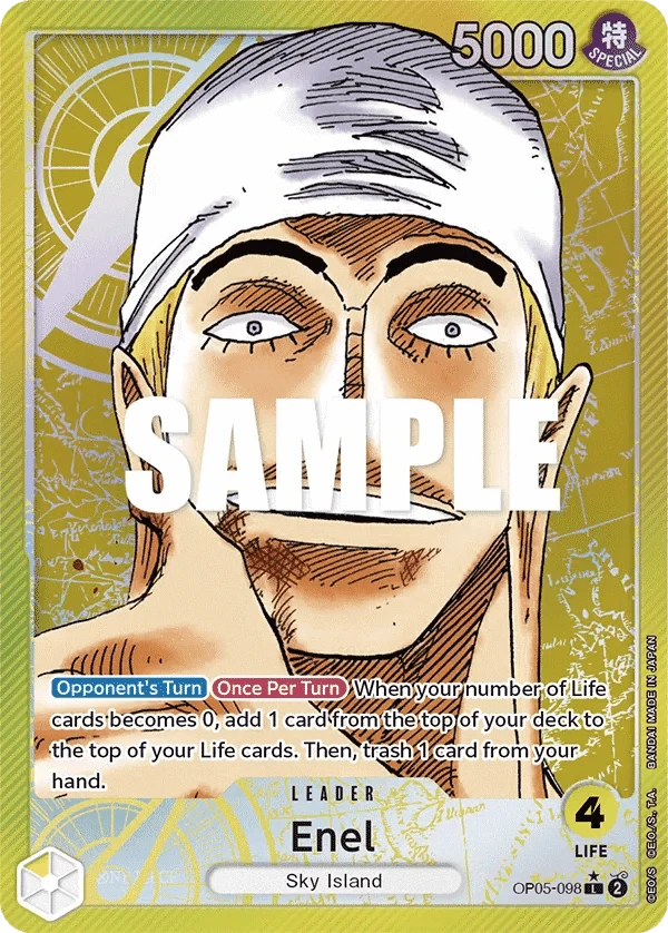 Enel (Alternate Art) OP05-098