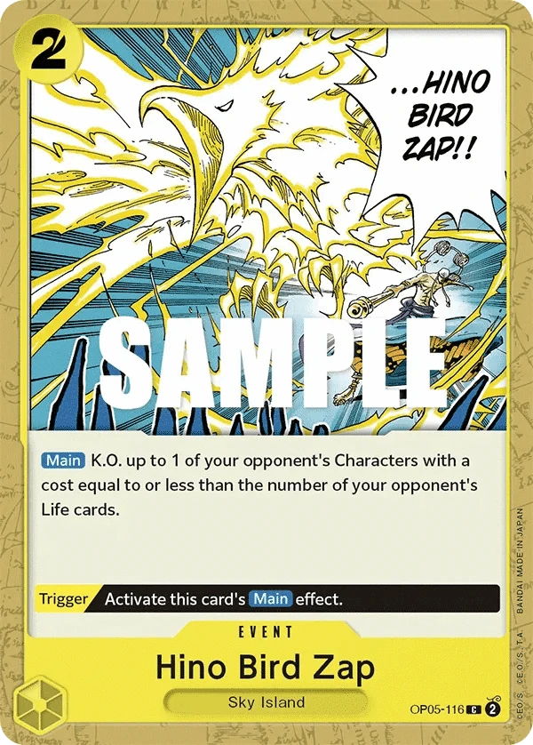 Hino Bird Zap OP05-116