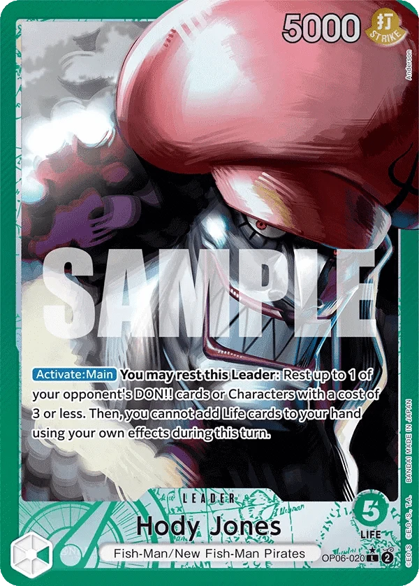 Hody Jones (Alternate Art) OP06-020