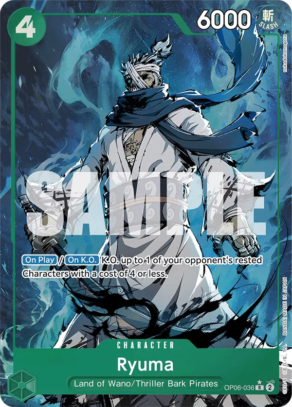 Ryuma (Alternate Art) OP06-036 – Afkstore.cl Ryuma (Alternate Art) OP06-036 – Afkstore.cl