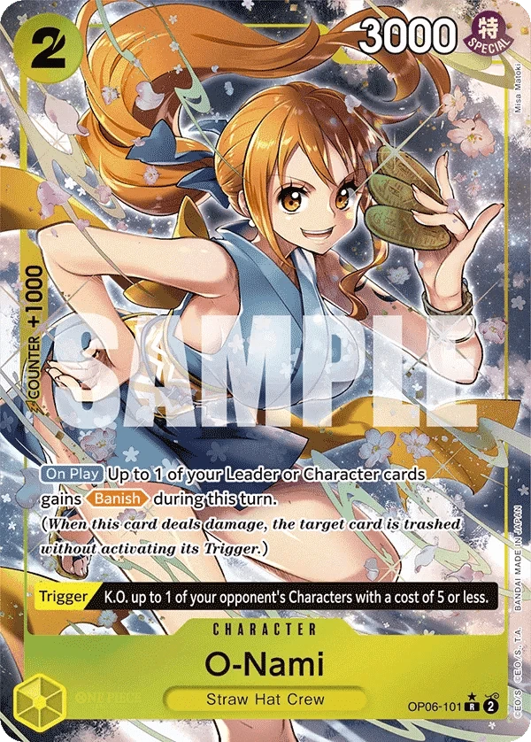 O-Nami (Alternate Art) OP06-101