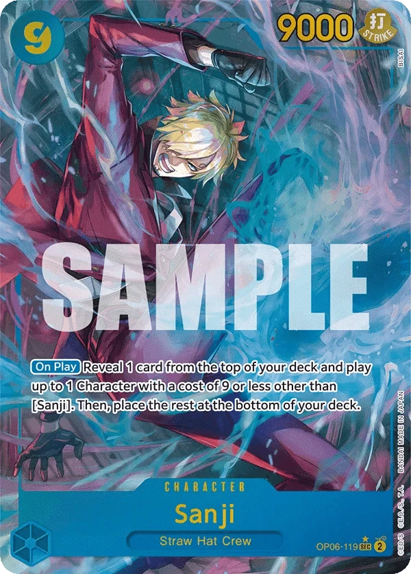 Sanji (Alternate Art) OP06-119