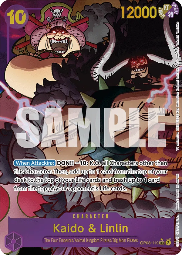Kaido & Linlin (Parallel) OP08-119