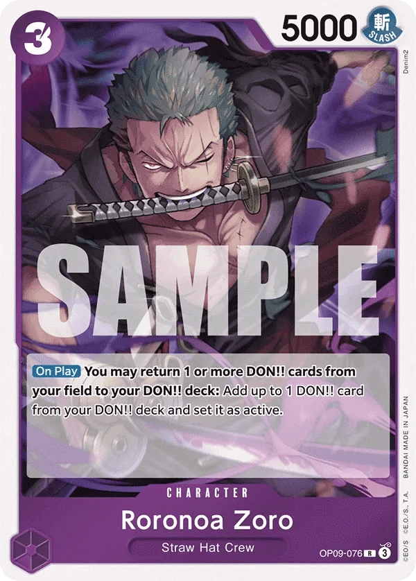 Roronoa Zoro OP09-076 – Afkstore.cl Roronoa Zoro OP09-076 – Afkstore.cl
