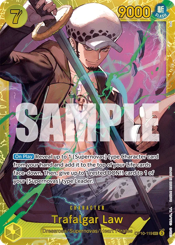 Trafalgar Law OP10-119