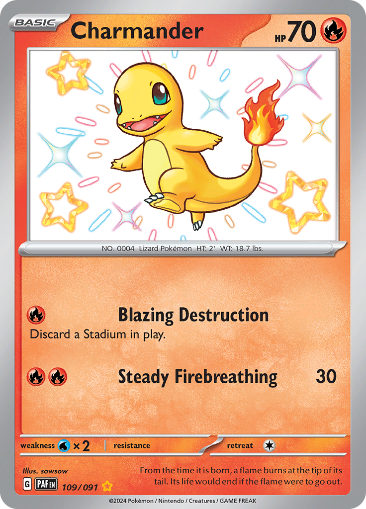 Charmander 109/091