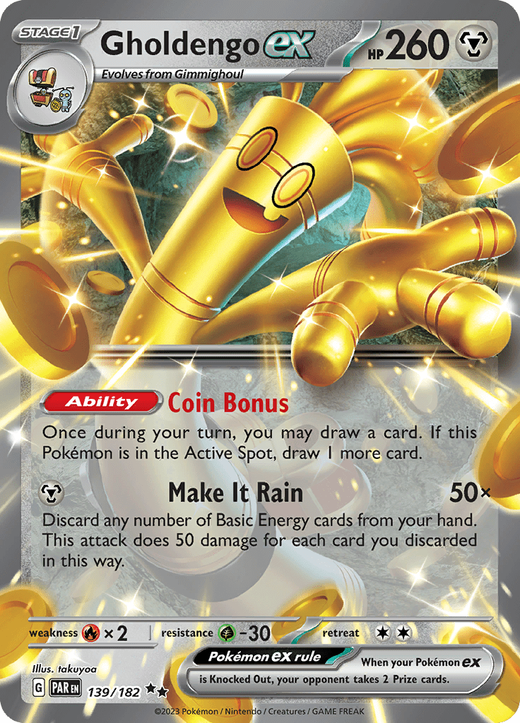Gholdengo Ex 139/182