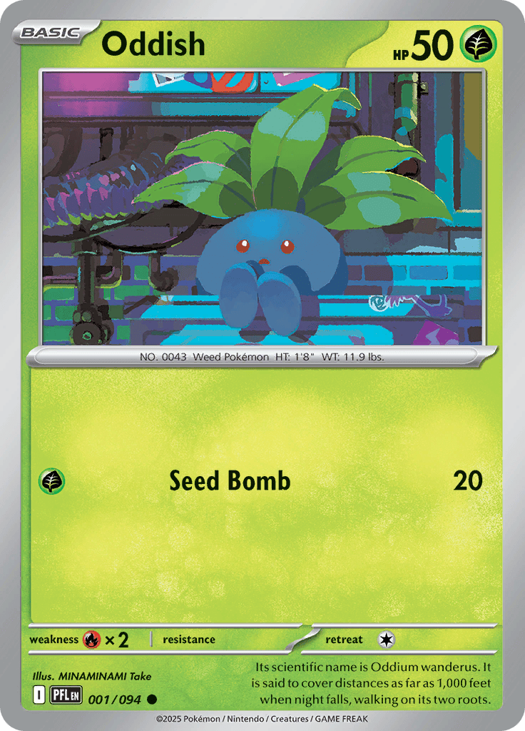 Oddish 001/094