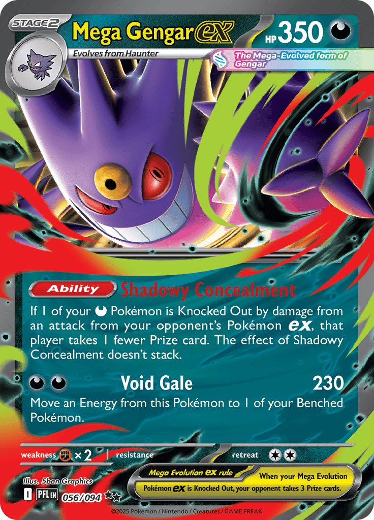 Mega Gengar Ex 056/094 – Afkstore.cl