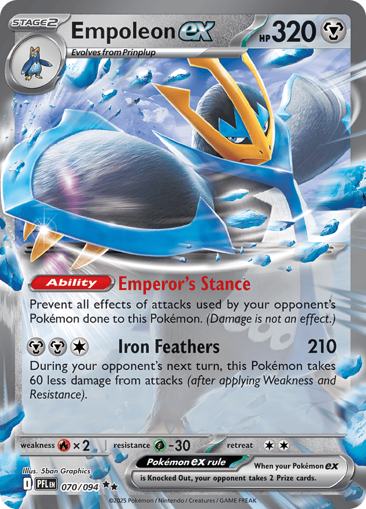 Empoleon Ex - 070/094 – Afkstore.cl