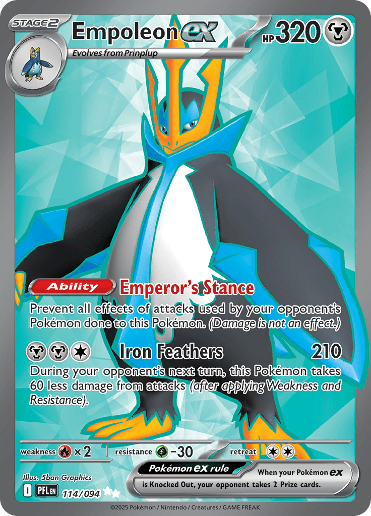 Empoleon Ex - 114/094 – Afkstore.cl