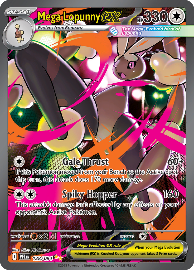 Mega Lopunny Ex - 128/094