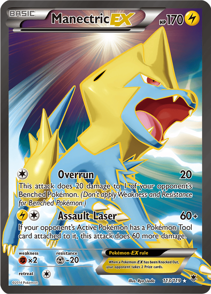 Manectric EX (113 Full Art)