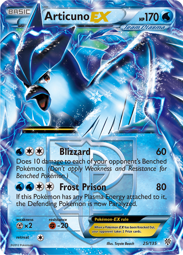 Articuno EX (Team Plasma) 25/135