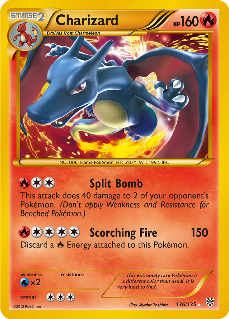 Charizard 136/135