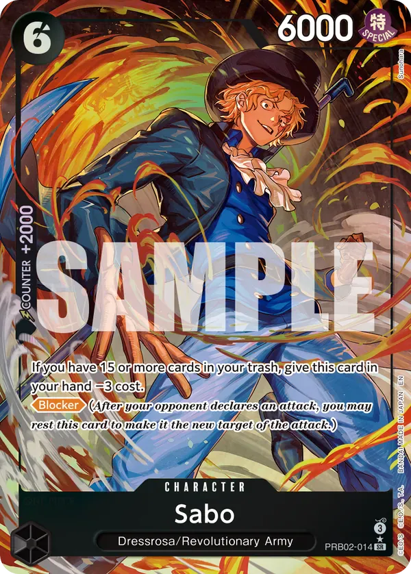 Sabo - PRB02-014 (Alternate Art)