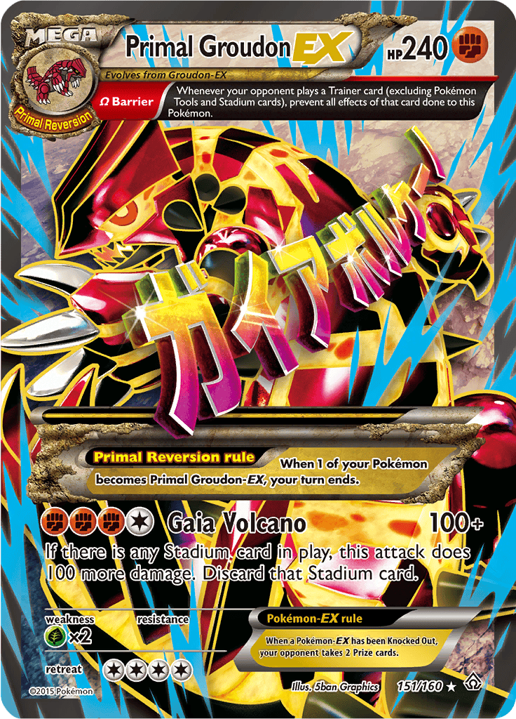 Primal Groudon EX 151/160