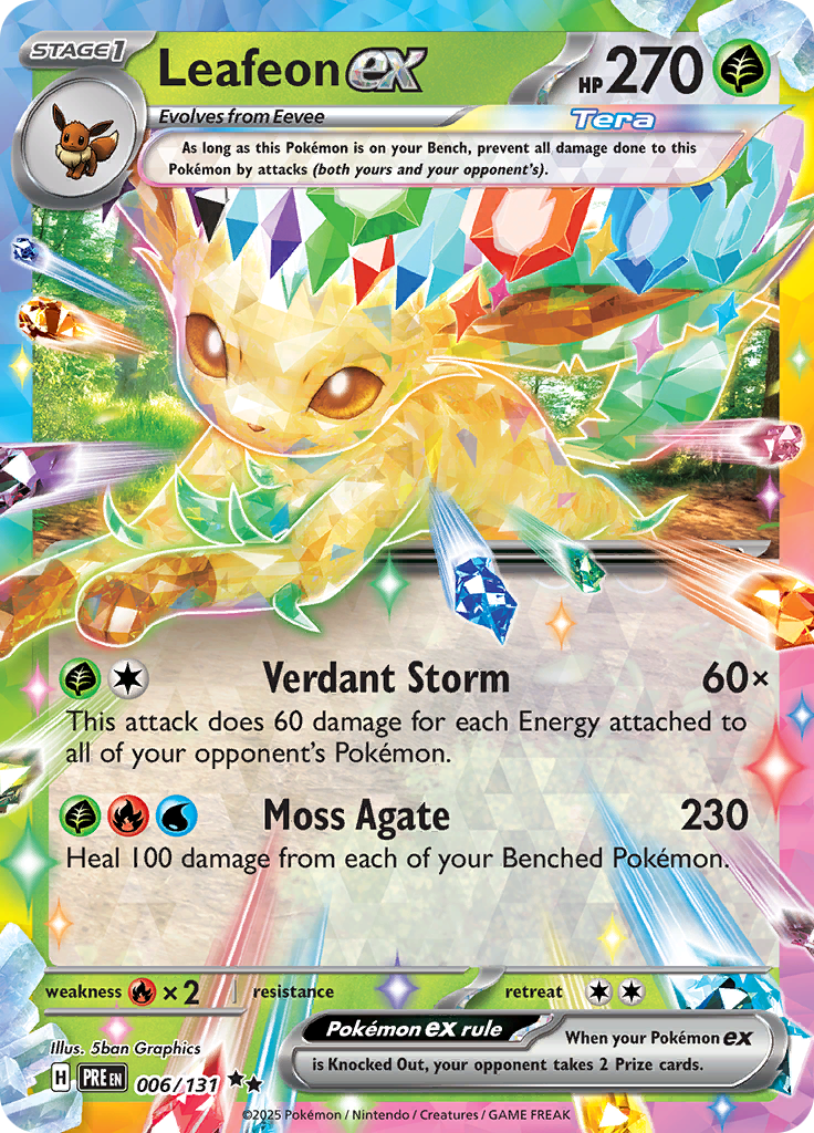 Leafeon Ex 006/131
