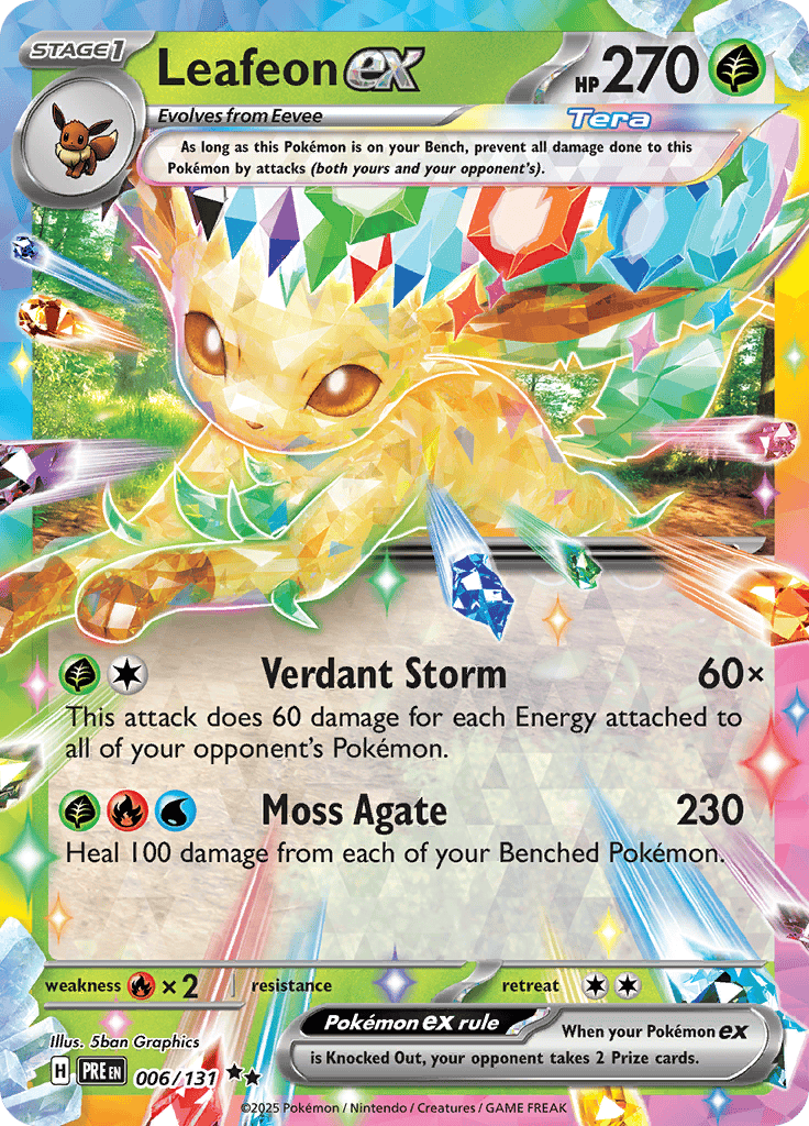 Leafeon Ex 006/131