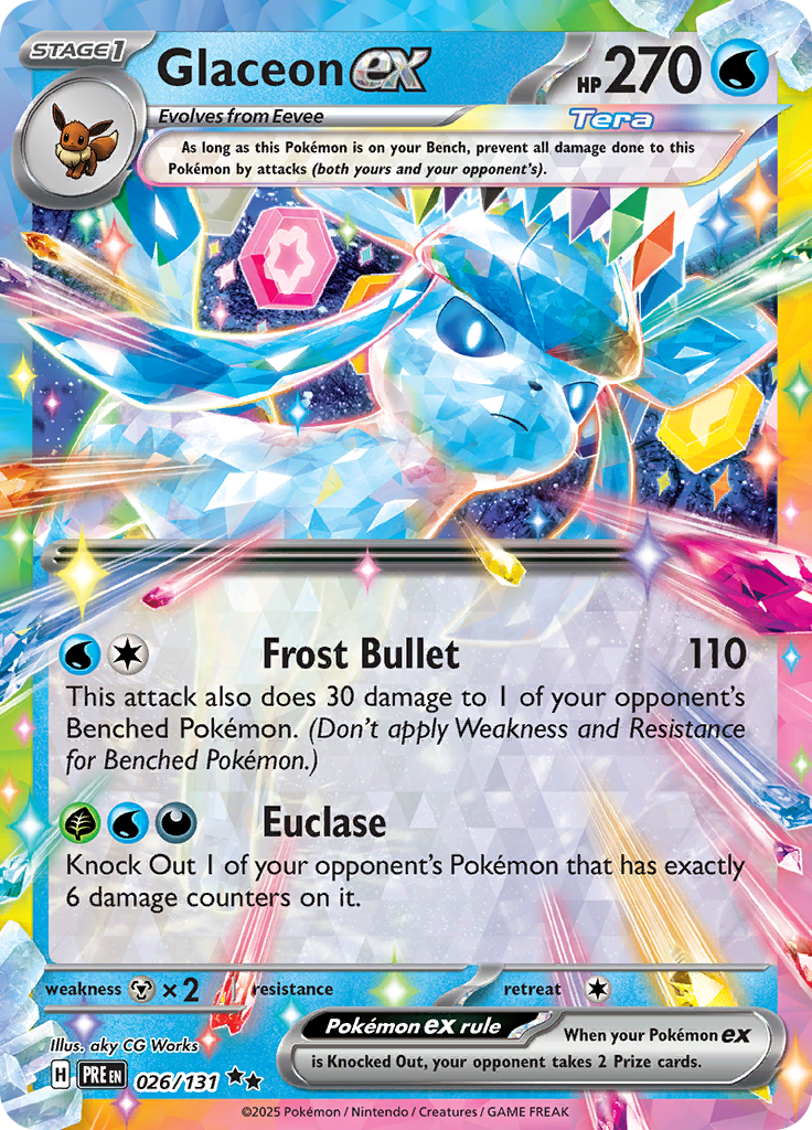 Glaceon Ex - 026/131