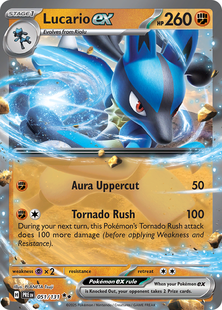 Lucario Ex 051/131