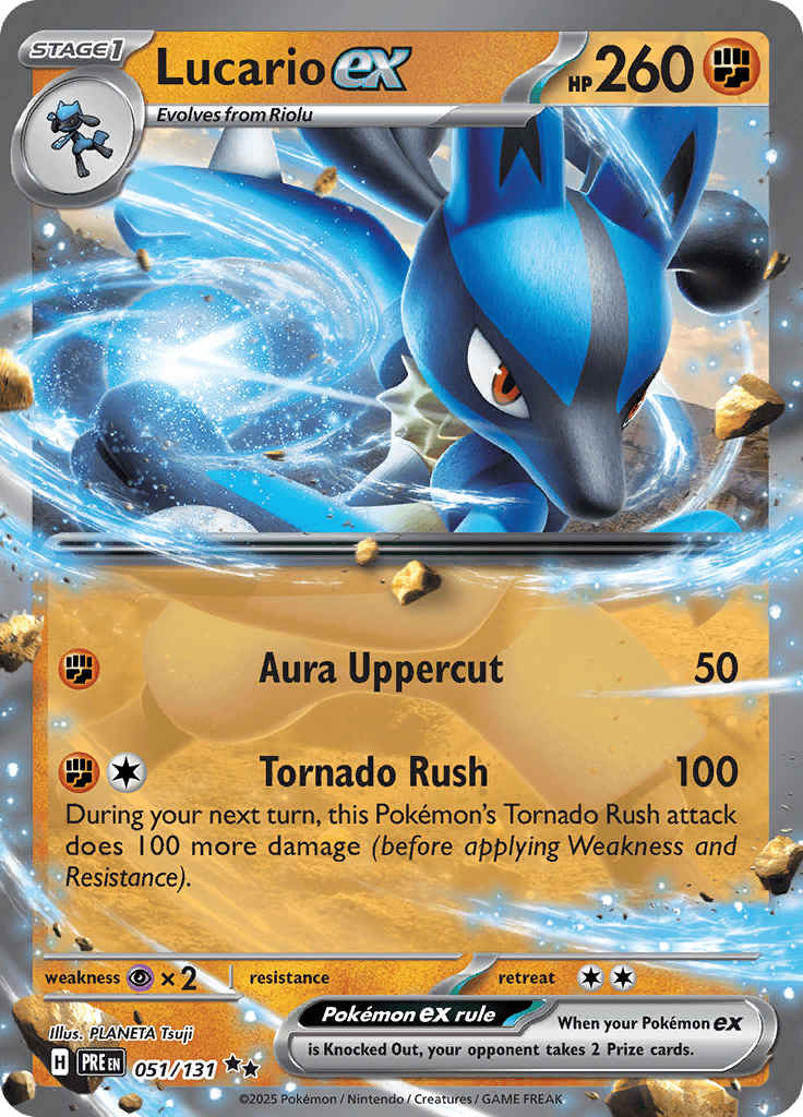 Lucario Ex 051/131