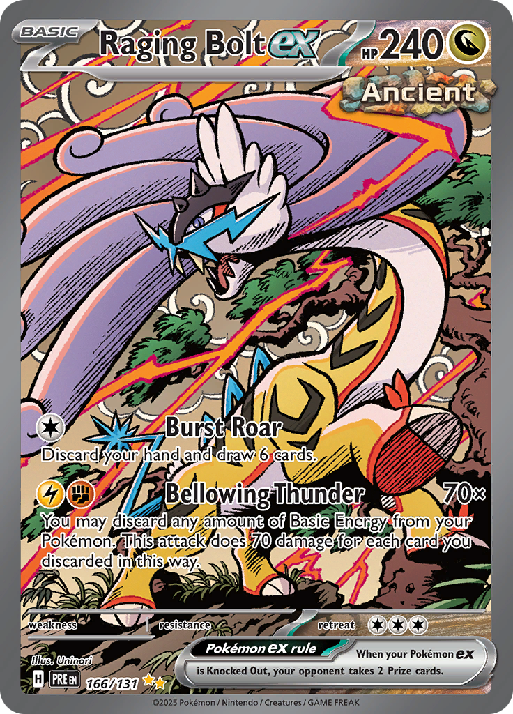 Raging Bolt Ex - 166/131