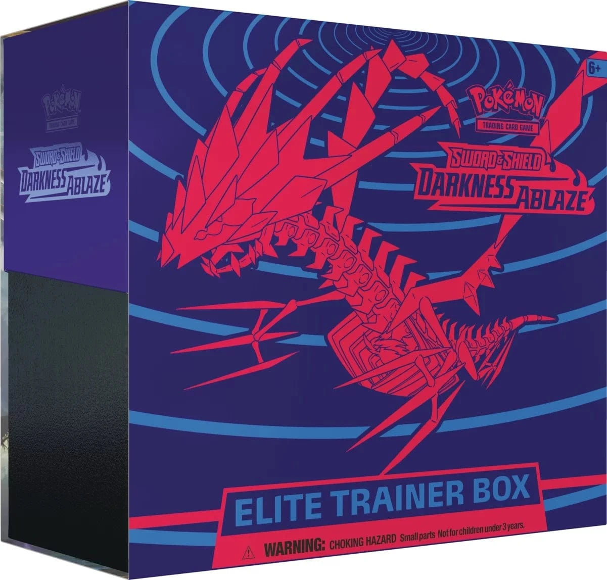Elite Trainer Box Darkness Ablaze (Plastico levemente Roto)