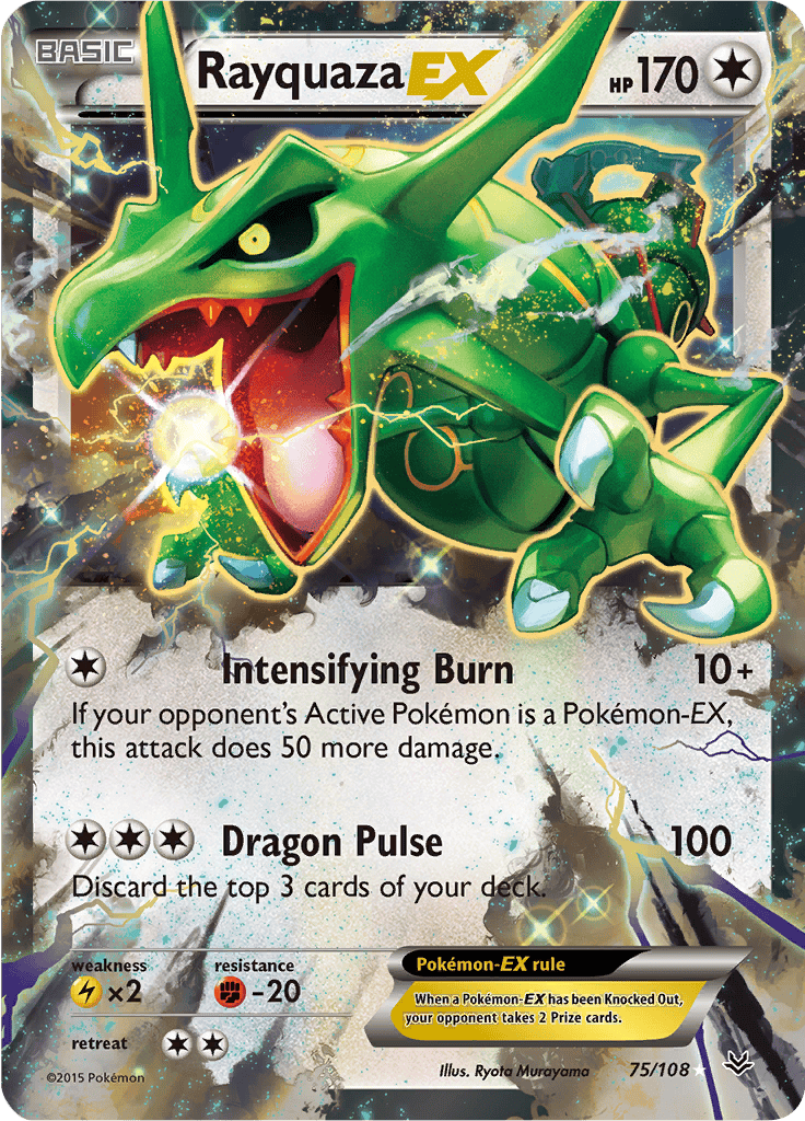 Rayquaza EX 75/108