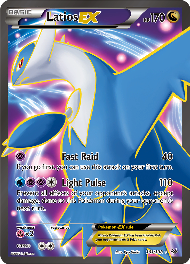 Latios EX (101 Full Art) 101/108