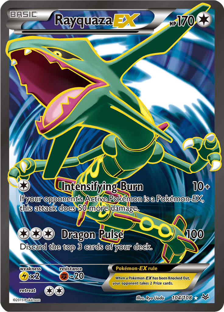 Rayquaza EX (104 Full Art)