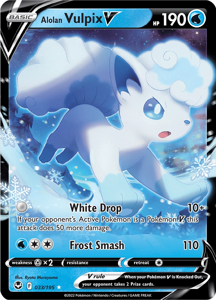 Alolan Vulpix V 033/195