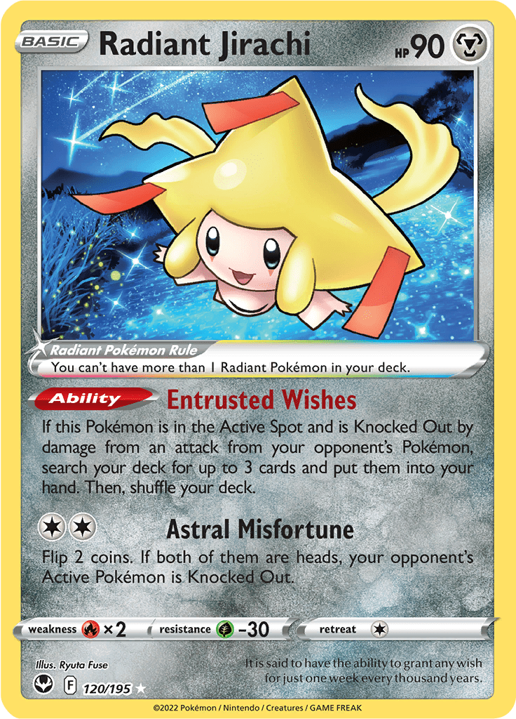 Radiant Jirachi 120/195