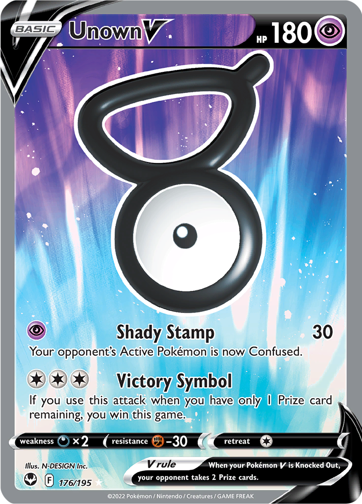 Unown V - 176/195