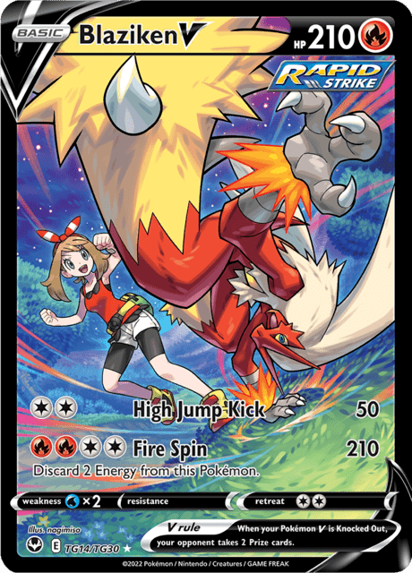 Blaziken V TG14/TG30