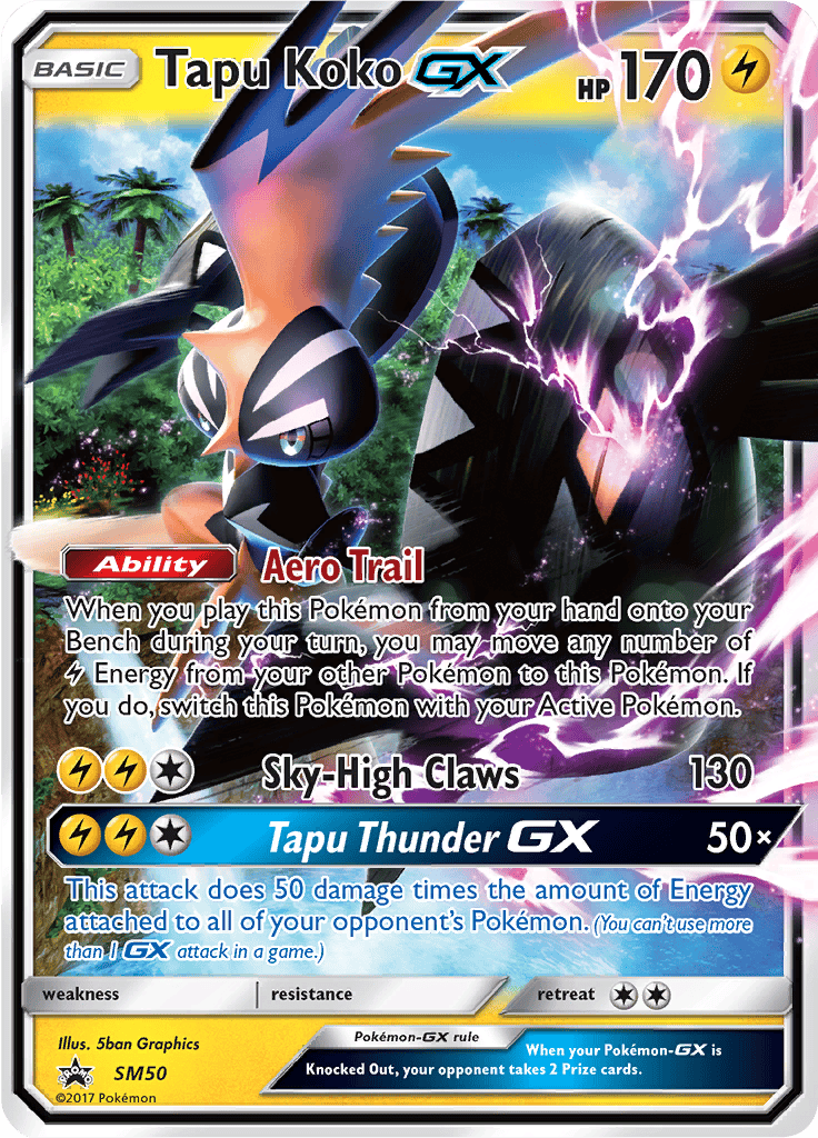 Tapu Koko GX SM50