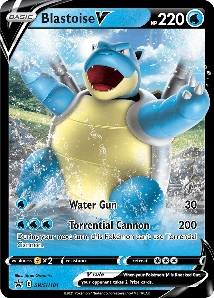 Blastoise V - SWSH101