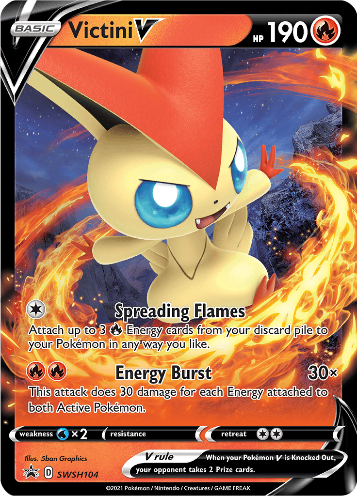 Victini V - SWSH104