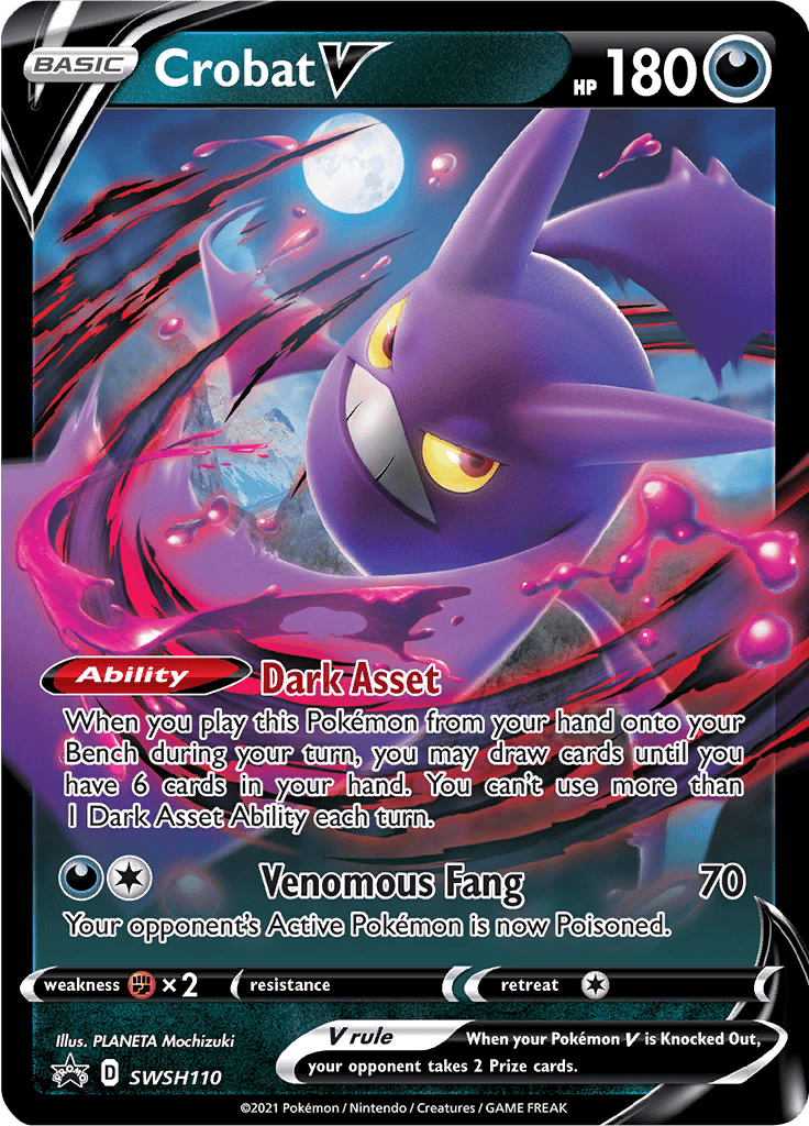 Crobat V - SWSH110