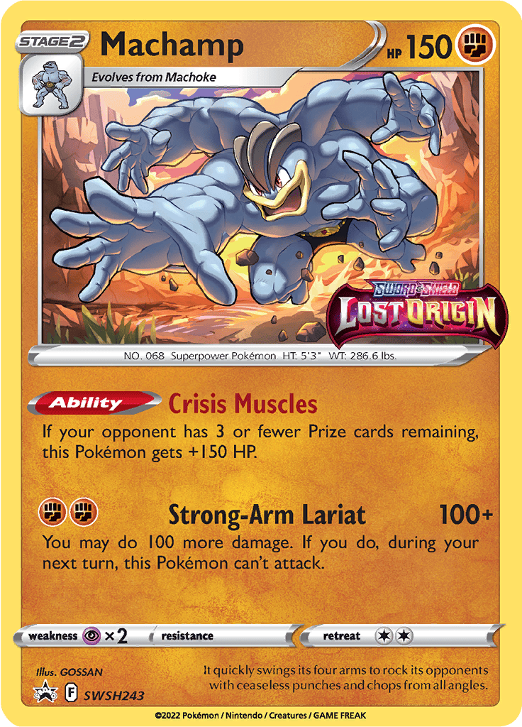 Machamp - SWSH243 Deck/Mazo (Prerelease)